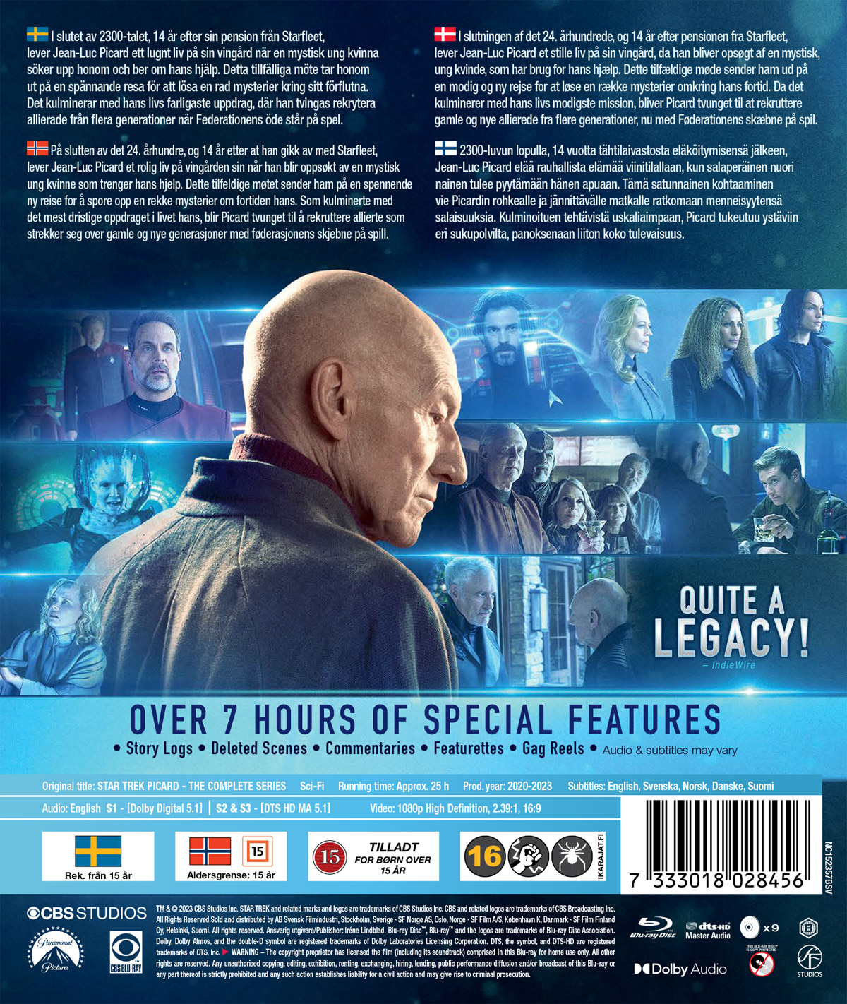 Star Trek: Picard - Säsong 1-3 (Blu-ray) - 2