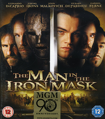 Man In the Iron Mask (ej svensk text) (Blu-ray)