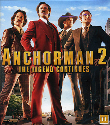 Anchorman 2 - the Legend Continues (Blu-ray)