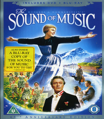 Sound of Music - 45th Anniversary Edition (2-disc Blu-ray + 1 DVD)