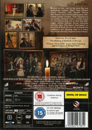 Hatfields & McCoys (Miniserie) (2-disc) (ej svensk text) - 2