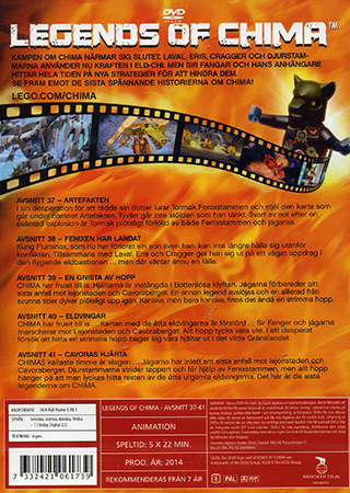LEGO: Legends of Chima - Avsnitt 37-41 - 2