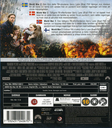 World War Z (Real 3D + Blu-ray) - 2