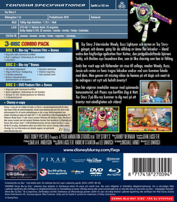 Toy Story 3 (2-disc Blu-ray + DVD + E-Copy) - 2