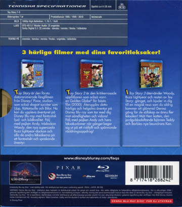 Toy Story 1-3 (3-disc) (Blu-ray) - 2