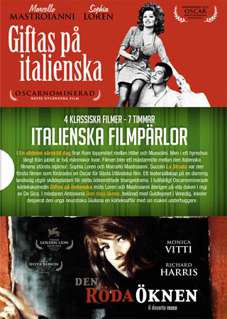 Italienska Filmpärlor (4-disc) - 2
