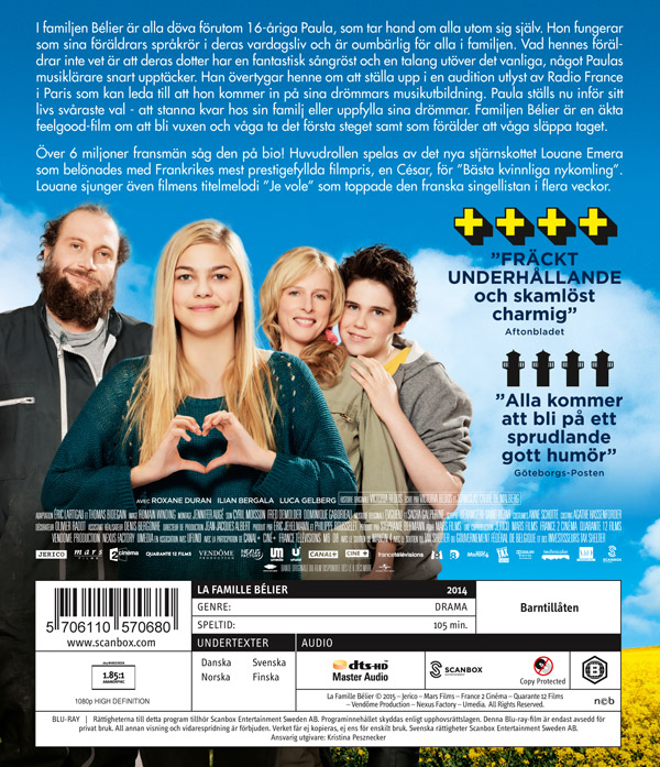 Familjen Bélier (Blu-ray) - 2
