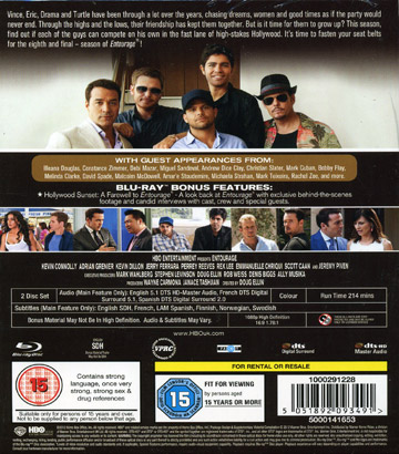 Entourage - Säsong 8 (Blu-ray) - 2