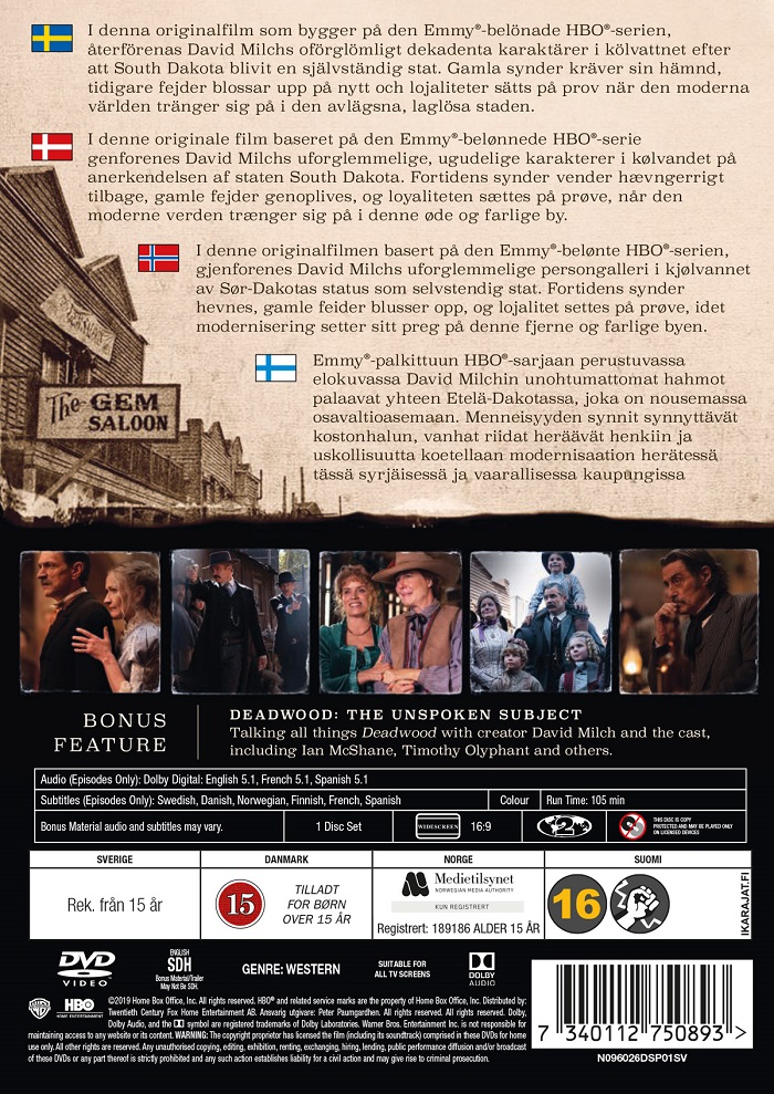 Deadwood - The Movie - 2