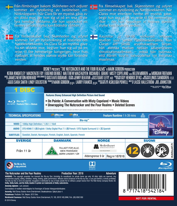 Nötknäpparen Och De Fyra Världarna (Blu-ray) - 2