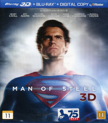Man of Steel (Real 3D + Blu-ray)