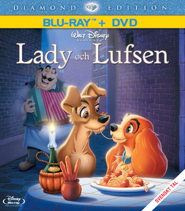 Lady Och Lufsen (Disney) (Blu-ray + DVD)