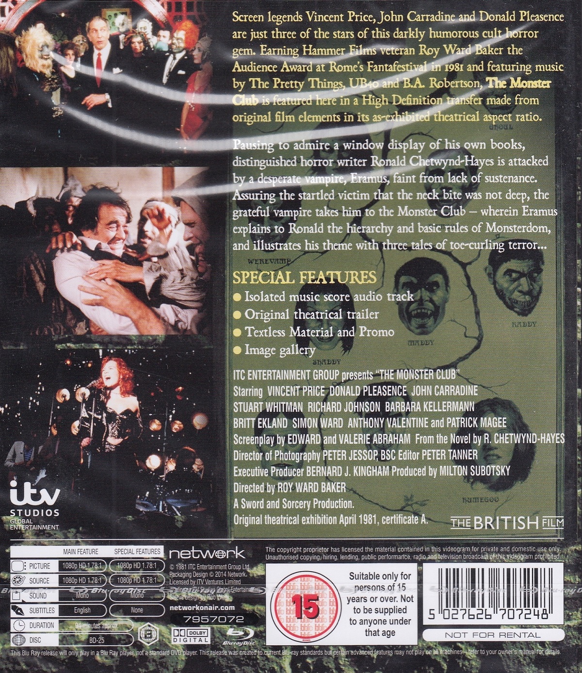Monster Club (ej svensk text) (Blu-ray) - 2