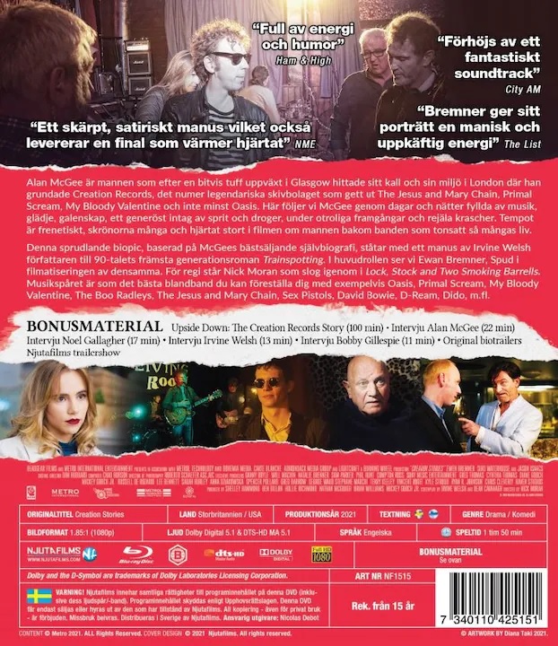 Creation Stories (Blu-ray) - 2