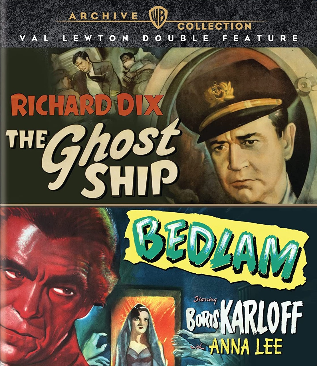 The Ghost Ship / Bedlam (ej svensk text) (Blu-ray)