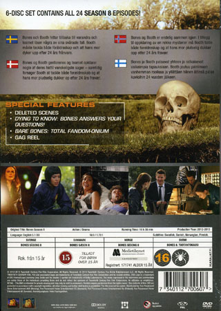 Bones - Säsong 8 - 2