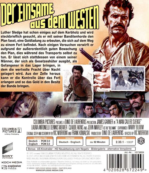 A Man Called Sledge (ej svensk text) (Blu-ray) - 2