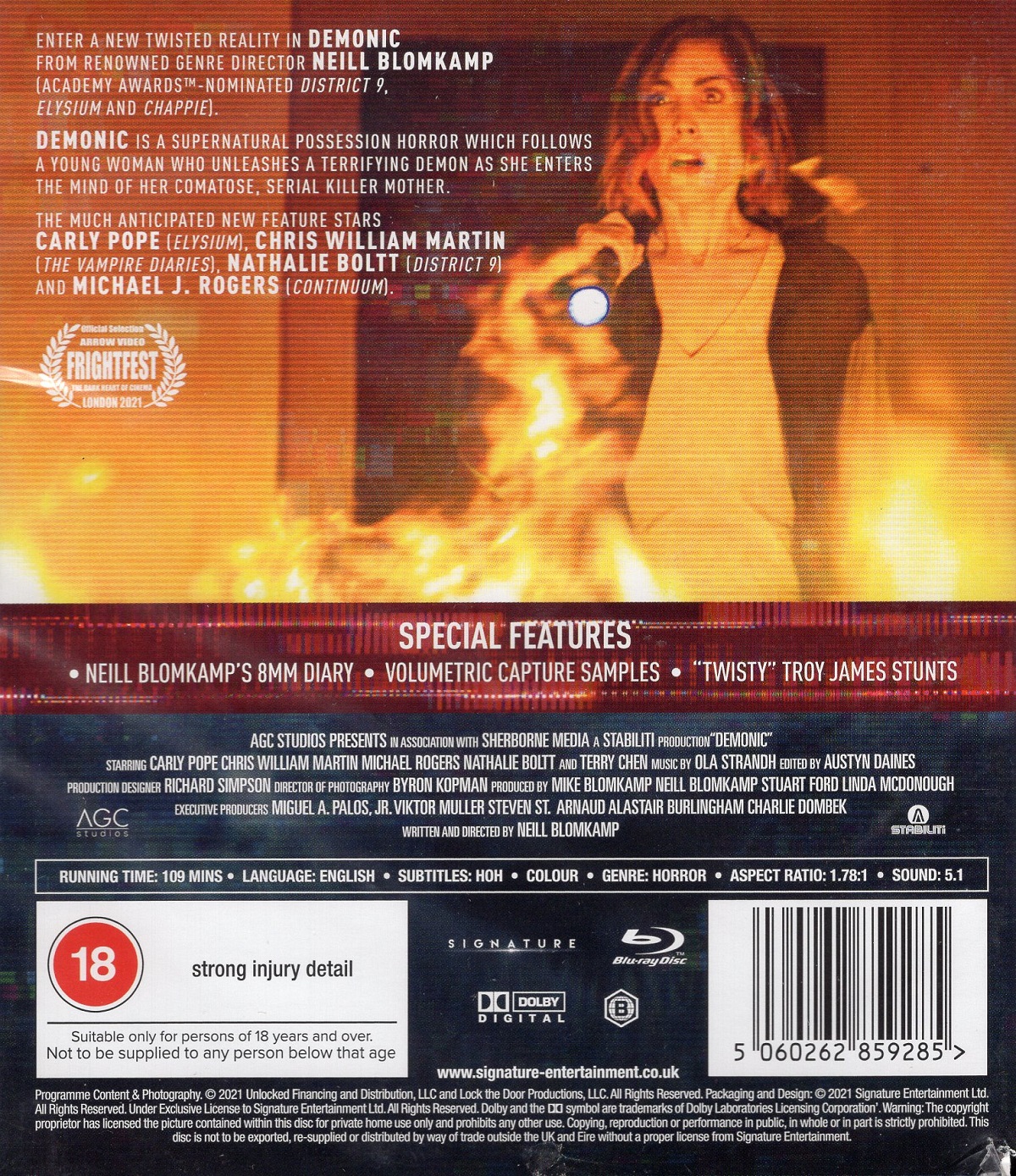 Demonic (ej svensk text) (Blu-ray) - 2