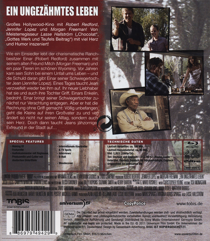 An Unfinished Life (ej svensk text) (Blu-ray) - 2