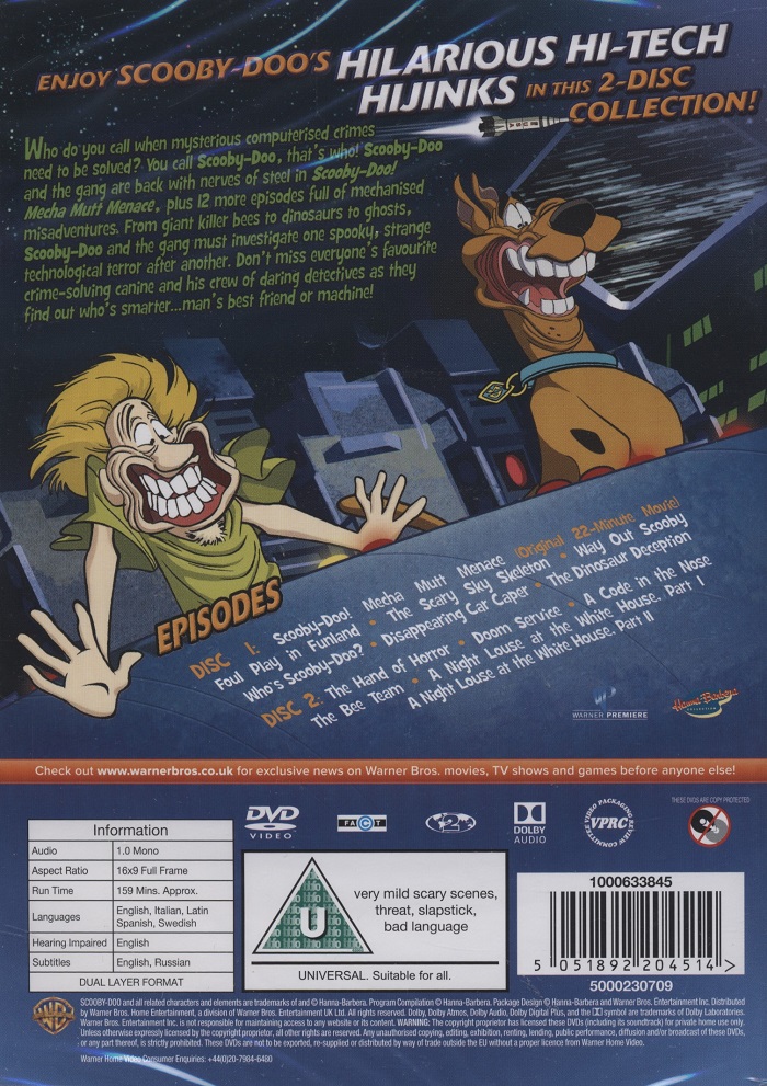 Scooby-Doo! 13 Spooky Tales: Ruh-Roh Robot! (2-disc) - 2