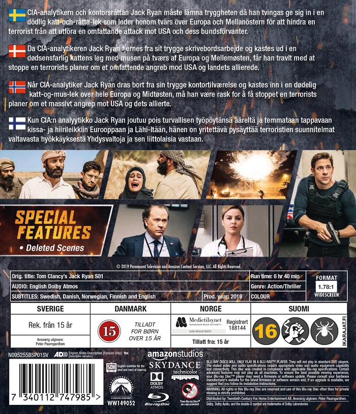 Jack Ryan - Säsong 1 (Blu-ray) - 2