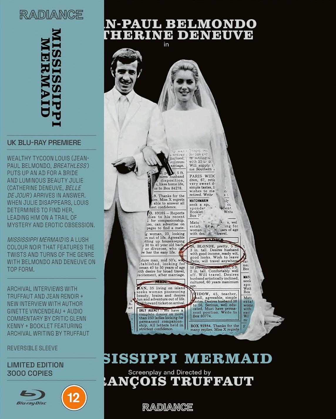 Mississippi Mermaid (Limited Edition) (ej svensk text) (Blu-ray)