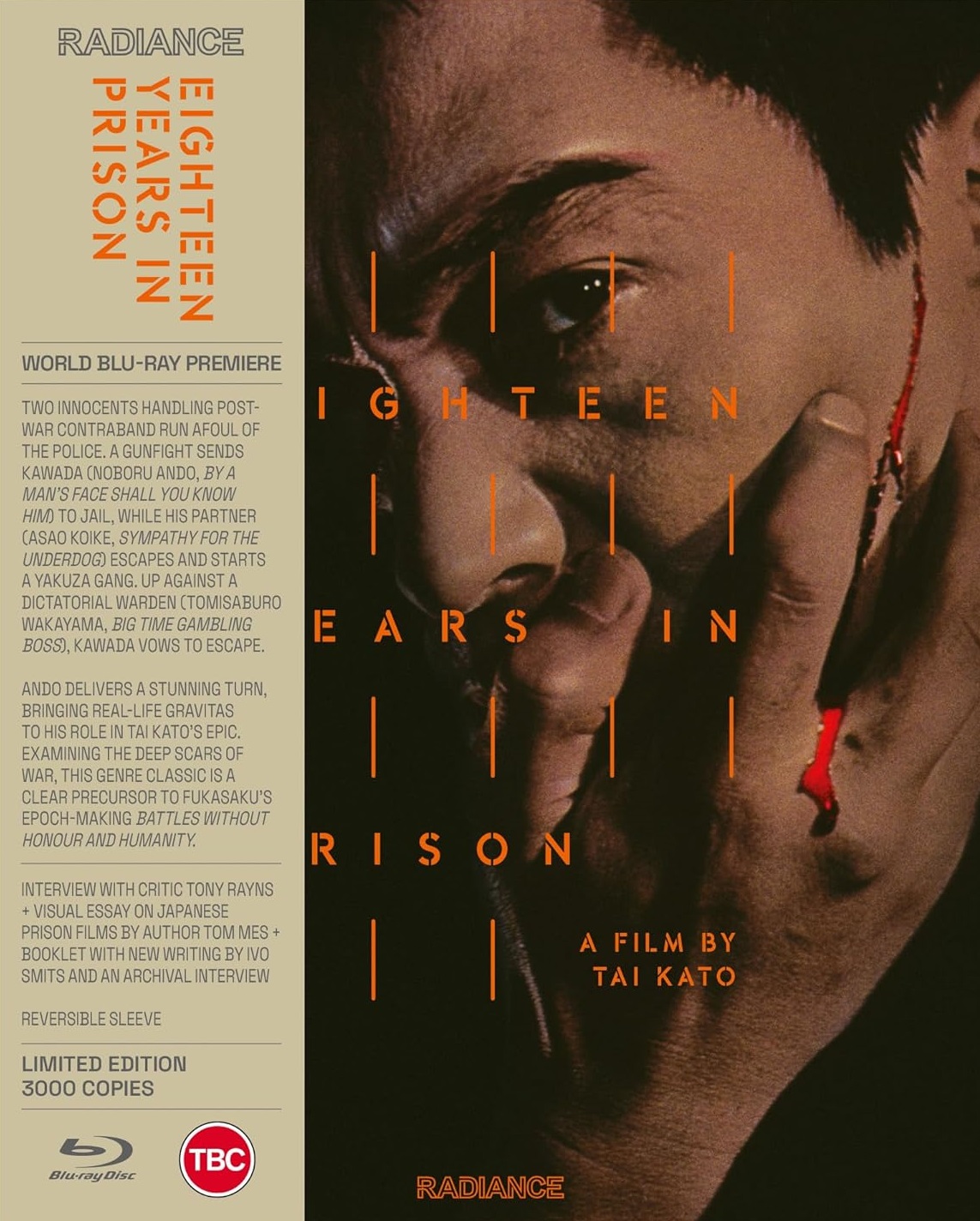 Eighteen Years In Prison (Limited Edition) (ej svensk text) (Blu-ray)
