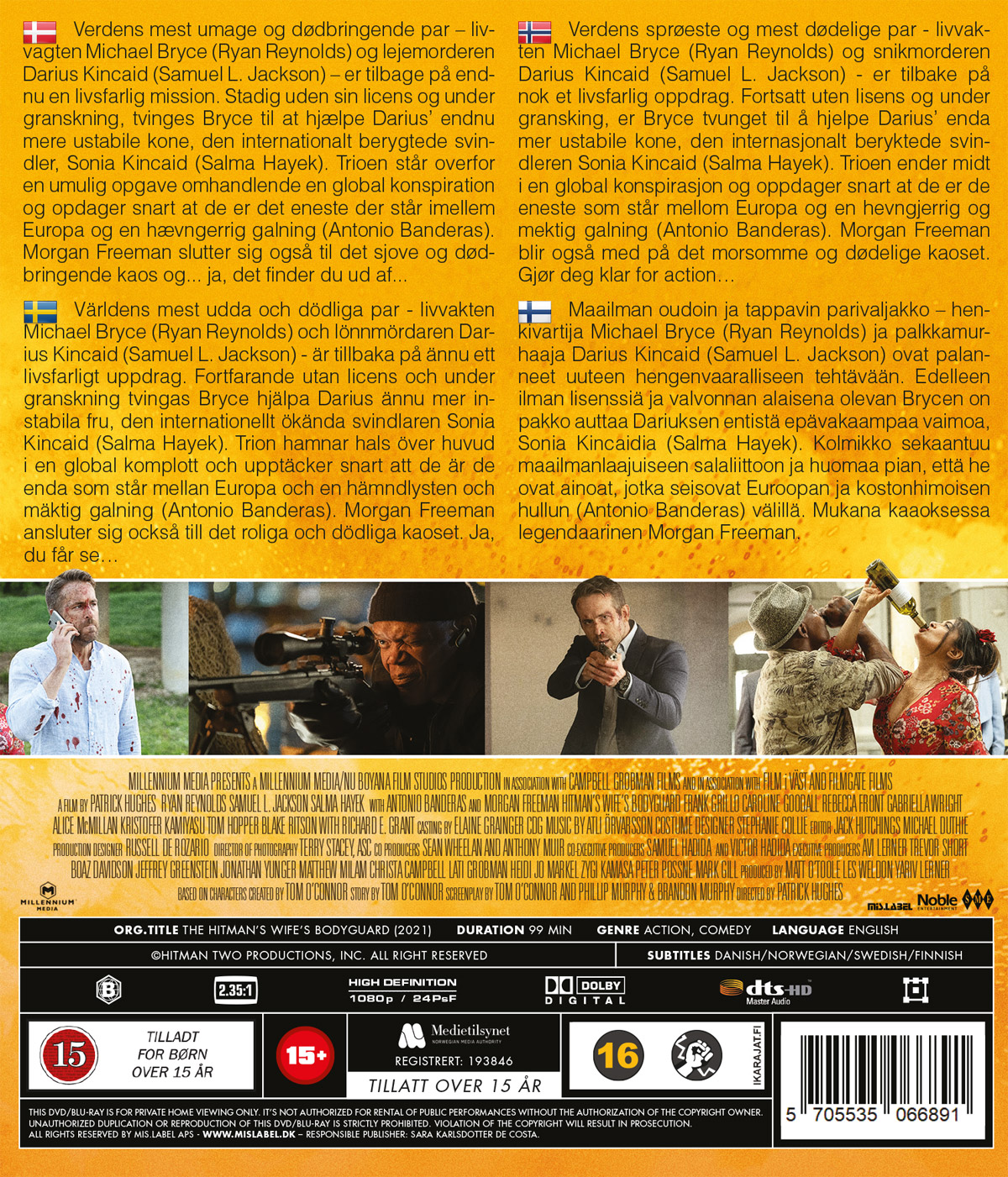 Hitman's Wife's Bodyguard (Blu-ray) - 2