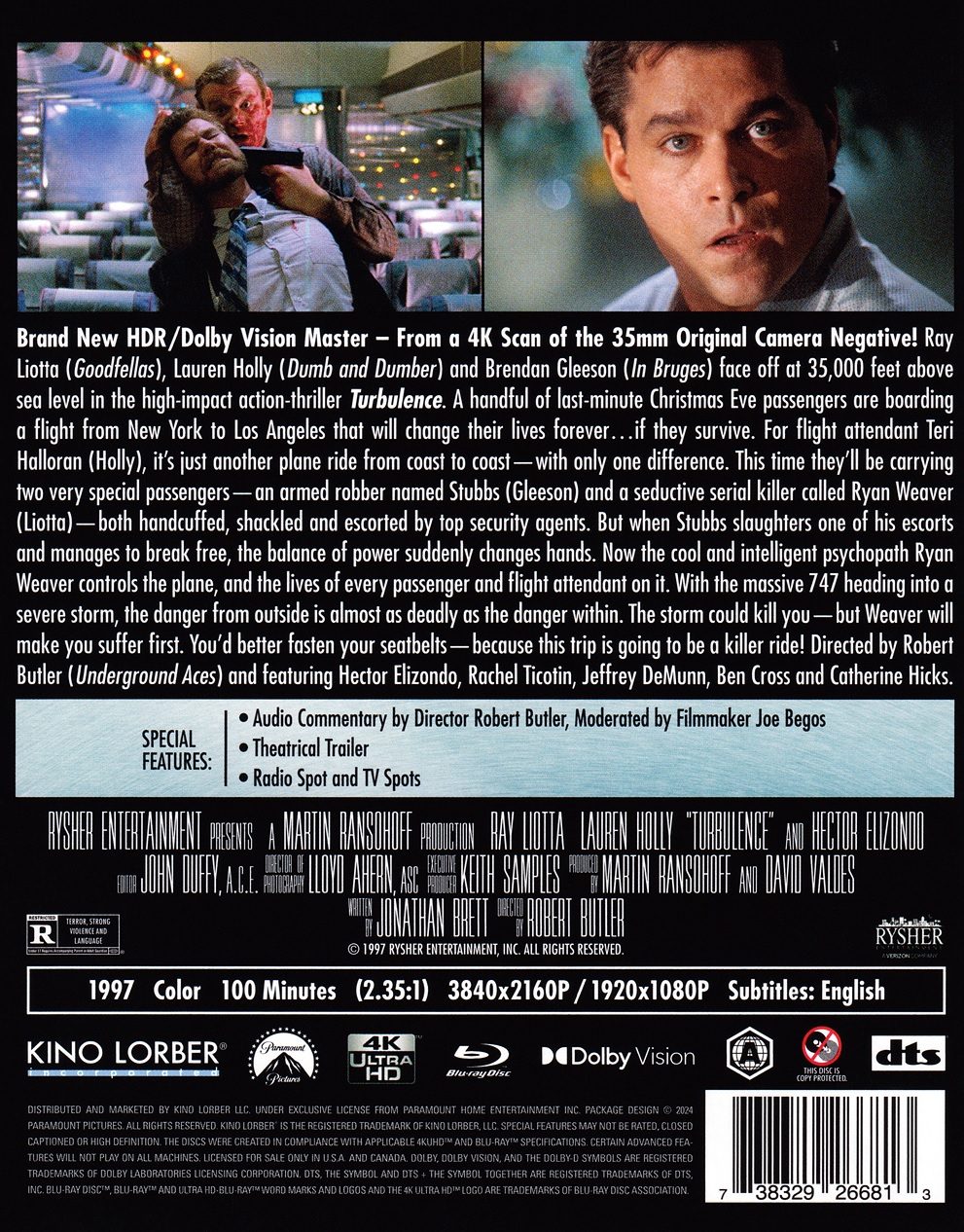 Turbulence (ej svensk text) (4K Ultra HD + Blu-ray) - 2