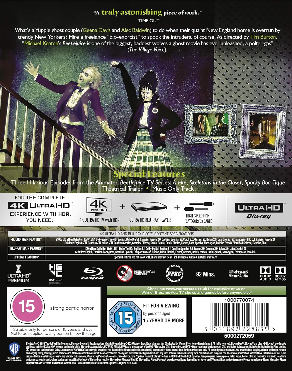 Beetlejuice (4K Ultra HD + Blu-ray) - 2