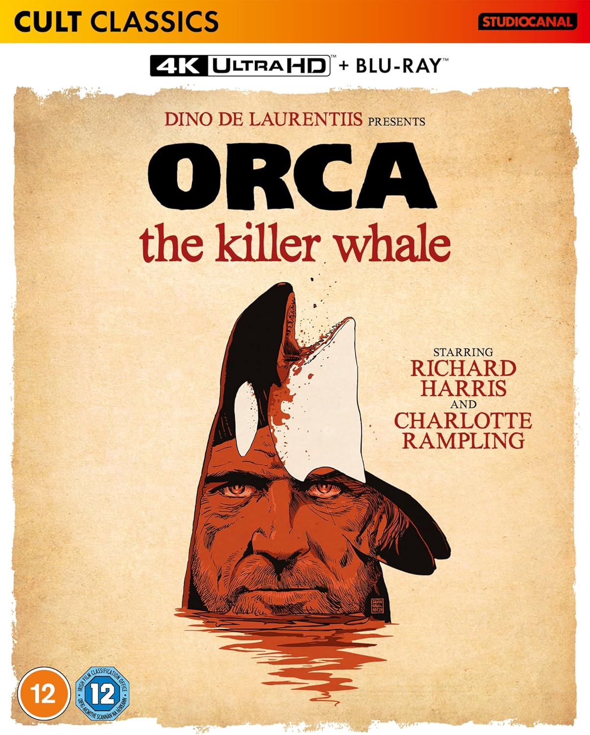 Orca - The Killer Whale (ej svensk text) (4K Ultra HD + Blu-ray)