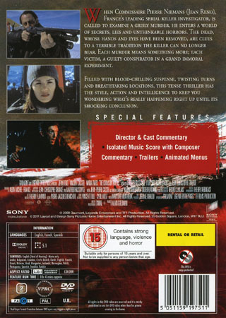 Crimson Rivers (1-disc) - 2