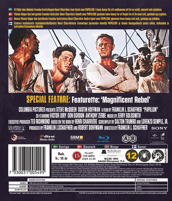 Papillon (Blu-ray) - 2