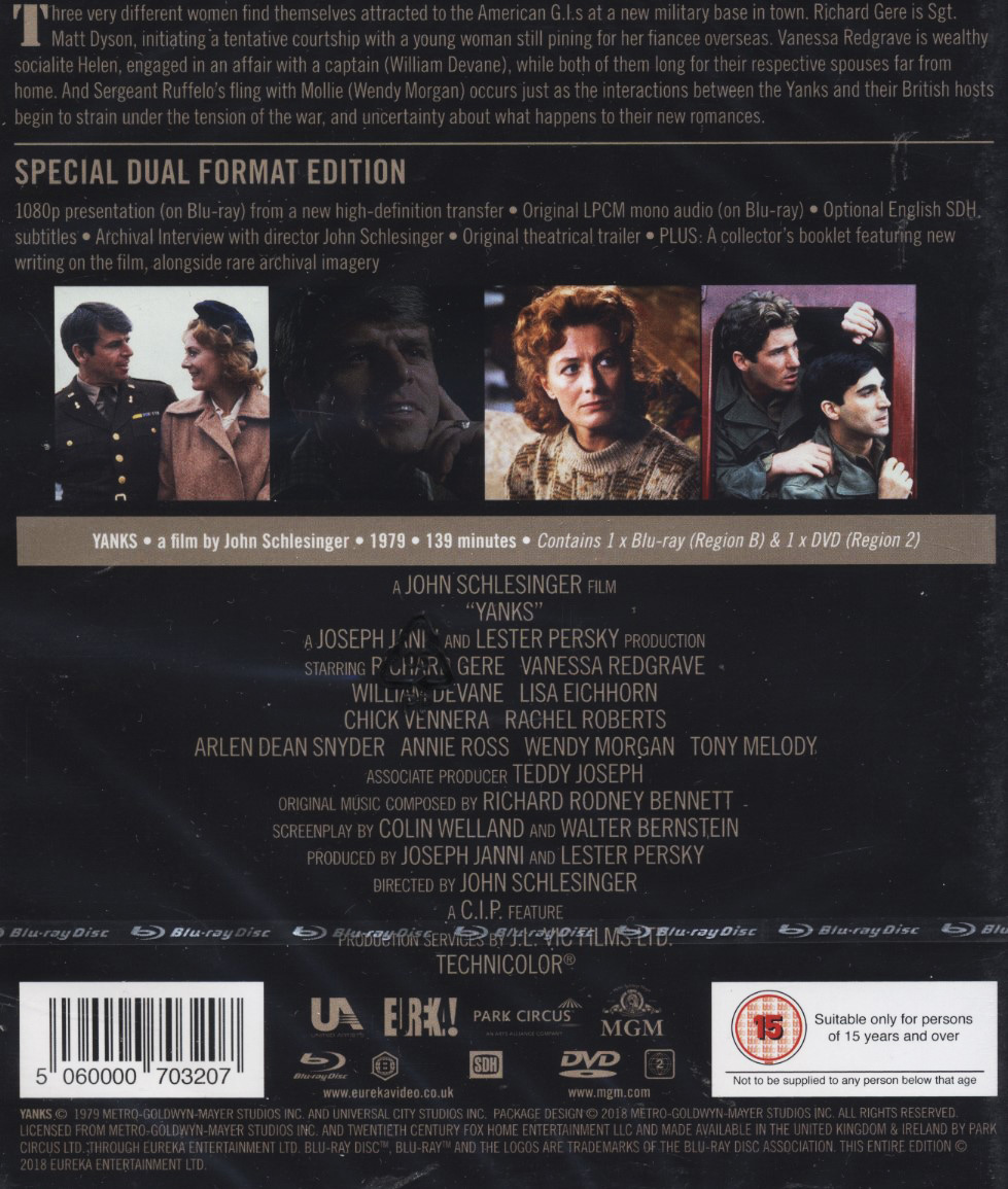 Yanks (ej svensk text) (Blu-ray + DVD) - 2