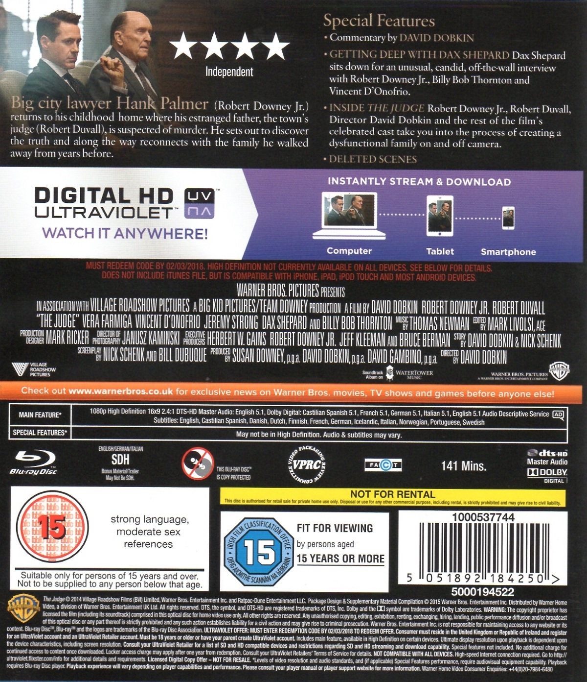 The Judge (Blu-ray) - 2