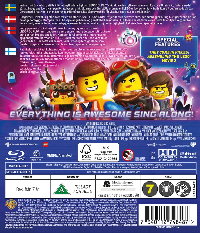 LEGO Movie 2 (Blu-ray) - 2