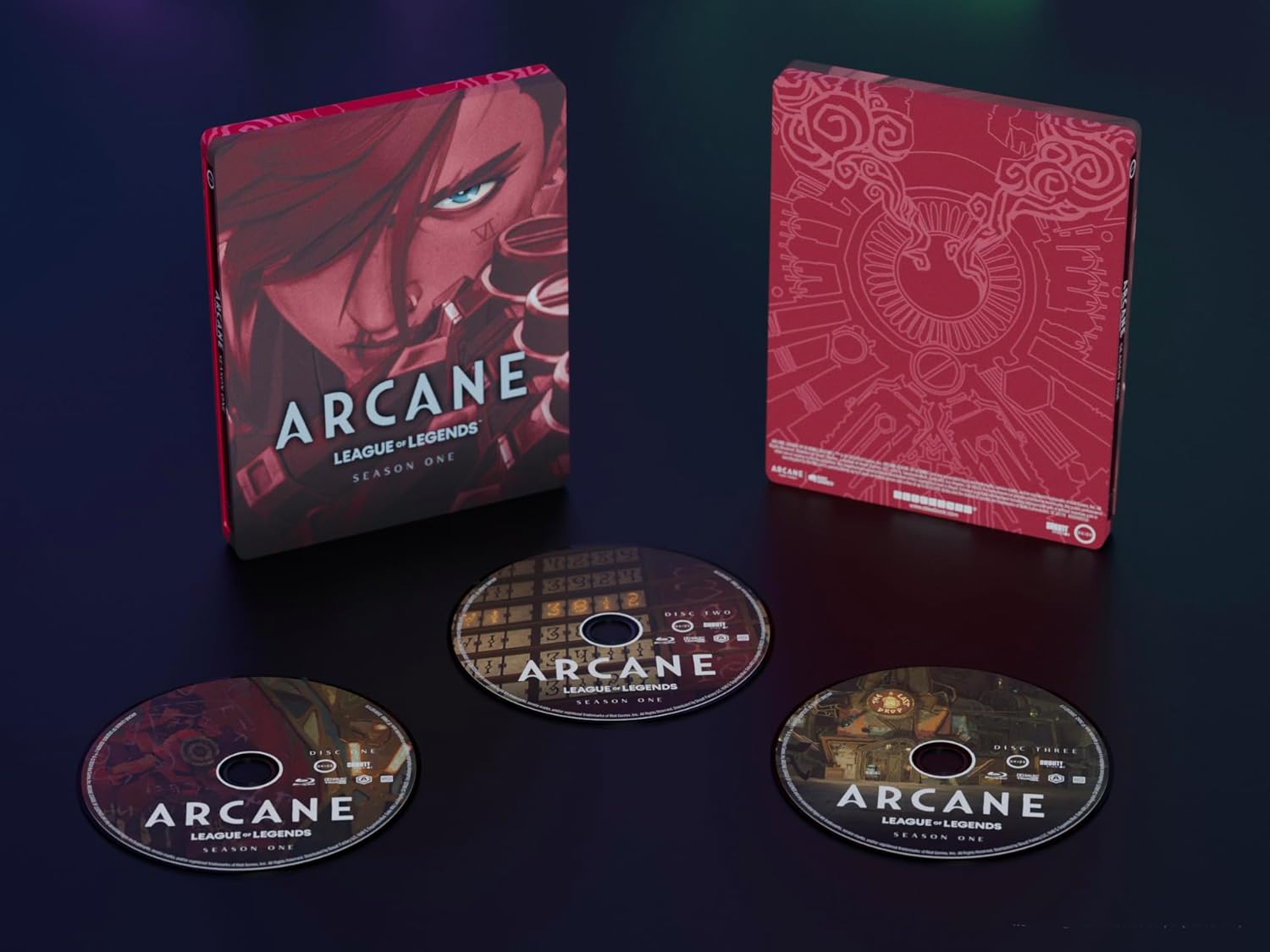 Arcane - League Of Legends - Season 1 (Limited Edition Steelbook) (ej svensk text) (Blu-Ray) - 2