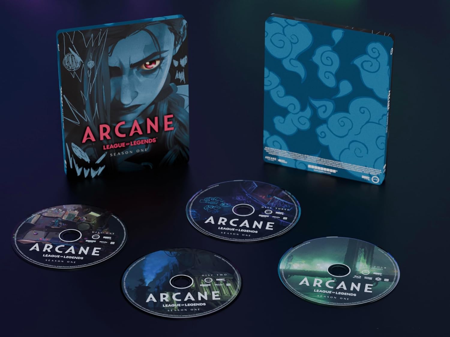 Arcane - League Of Legends - Season 1 (Limited Edition Steelbook) (ej svensk text) (4K Ultra HD + Blu-Ray) - 3