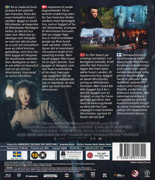 Winchester: The House That Ghosts Built (Blu-ray) - 2