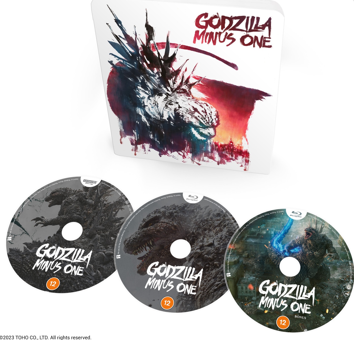 Godzilla Minus One (Limited Edition Steelbook) (ej svensk text) (4K Ultra HD + Blu-ray) - 3