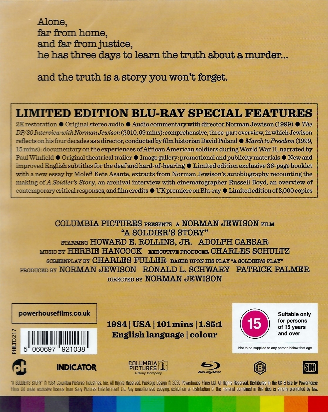 A Soldier's Story (Limited Edition) (ej svensk text) (Blu-ray) - 2