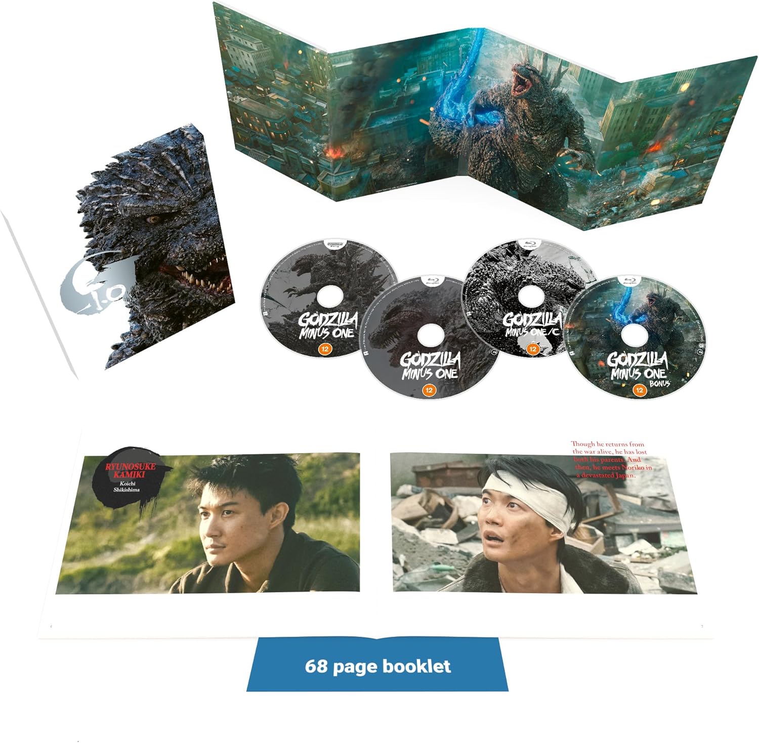 Godzilla Minus One (Limited Deluxe Edition) (ej svensk text) (4K Ultra HD + Blu-ray) - 4