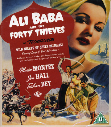 Ali Baba And the Forty Thieves (ej svensk text) (Blu-ray)