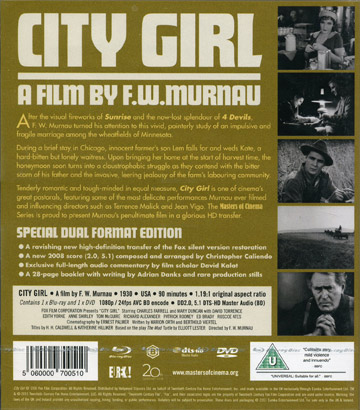 City Girl (ej svensk text) (Blu-ray + DVD) - 2