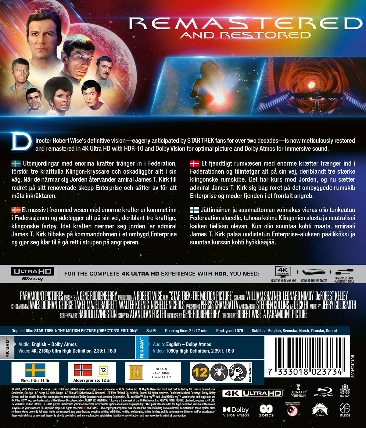 Star Trek 1 - The Motion Picture - The Director's Edition (4K Ultra HD + Blu-ray) - 2