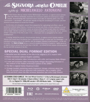 La Signora Senza Camelie (ej svensk text) (Blu-ray + DVD) - 2