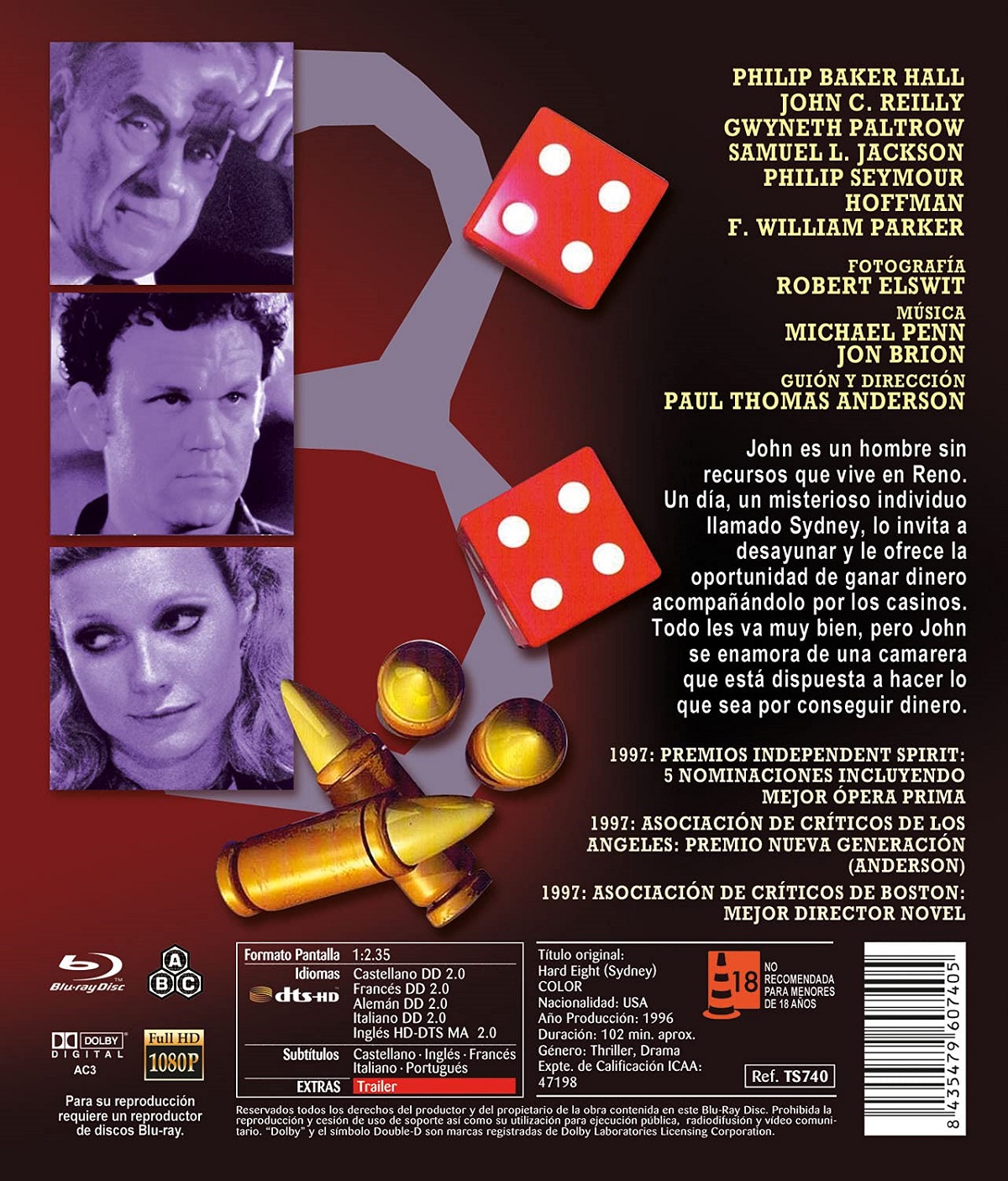 Hard Eight (ej svensk text) (Blu-ray) - 2