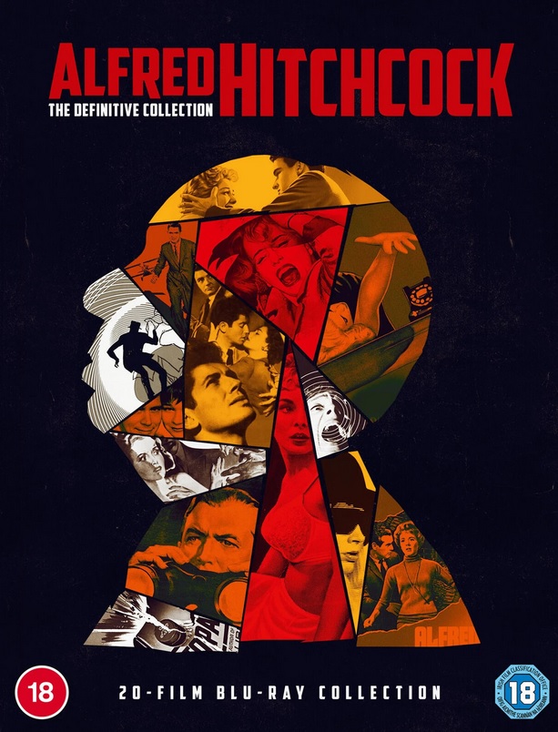 Alfred Hitchcock - The Definitive Collection (6 filmer ej svensk text) (Blu-ray)