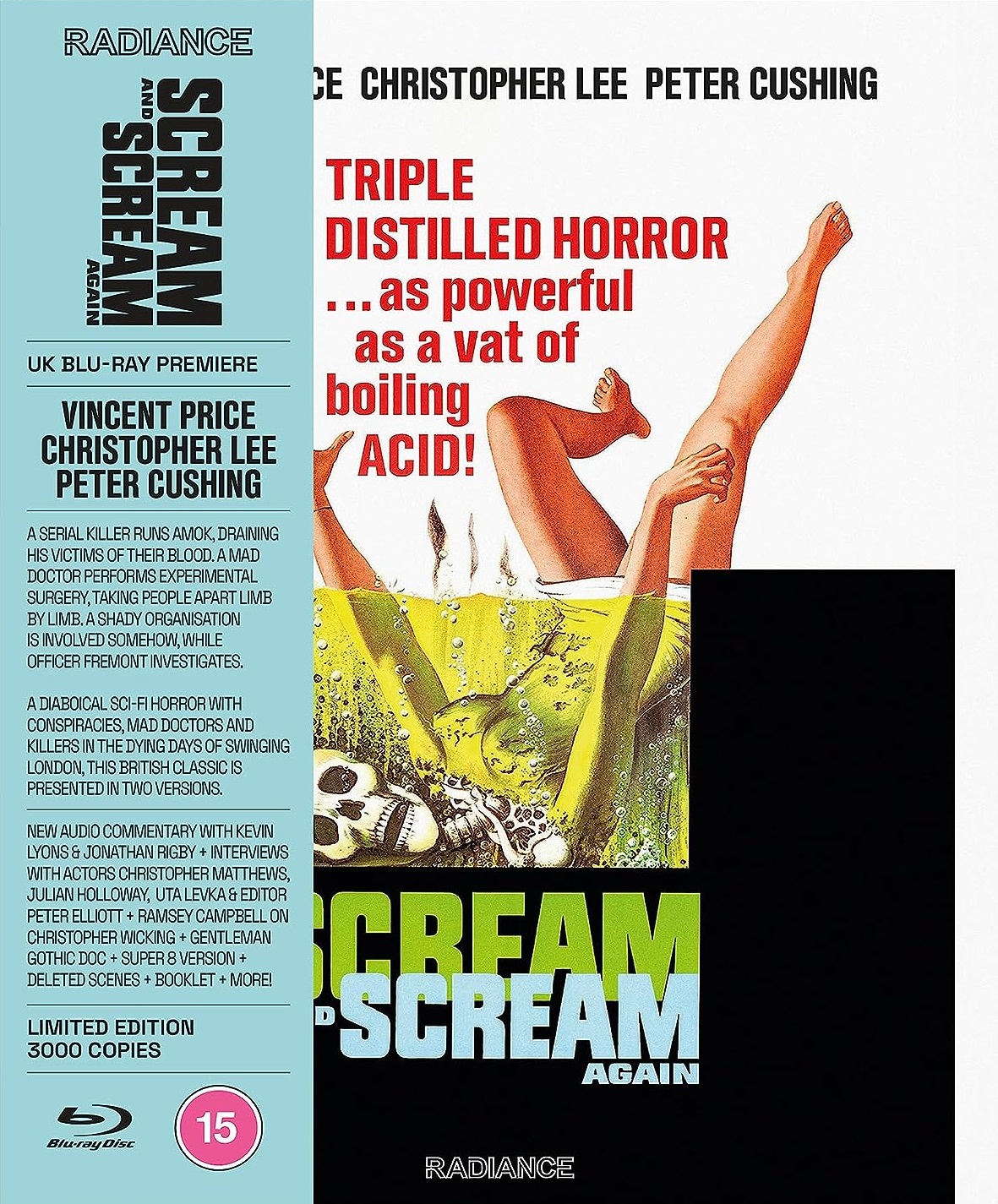 Scream And Scream Again (Limited Edition) (ej svenskt text) (Blu-ray)