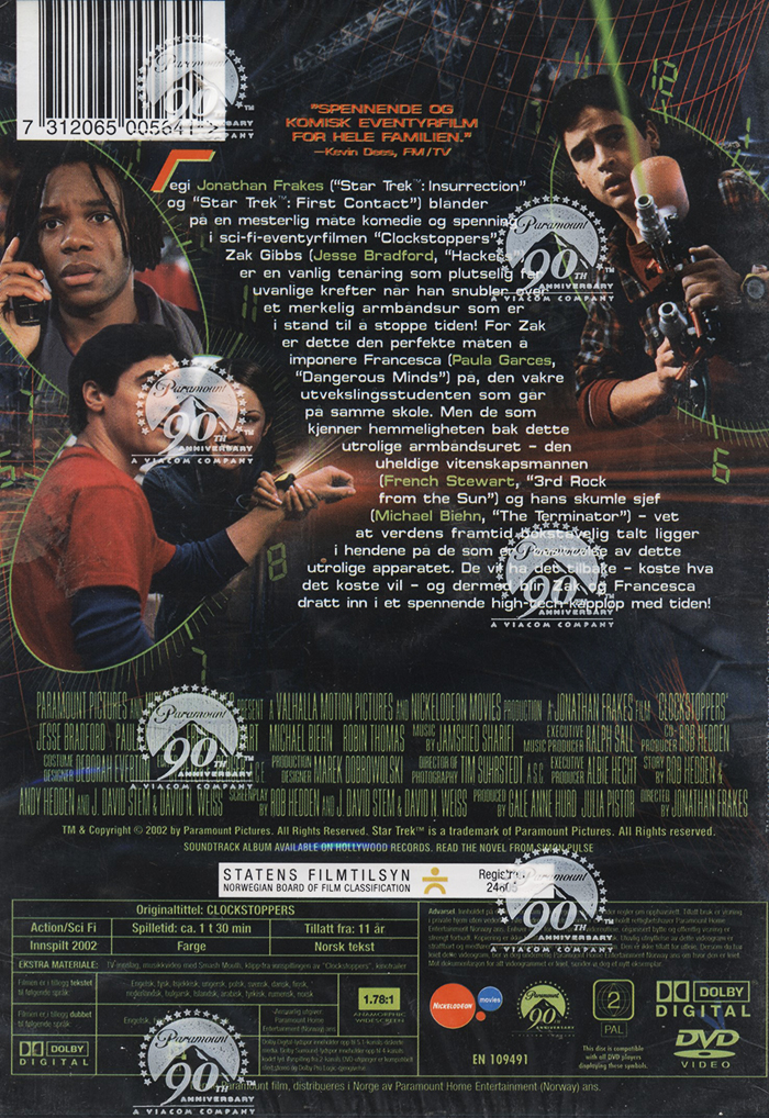 Clockstoppers - 2